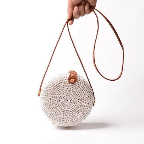 Straw Shoulder Bag