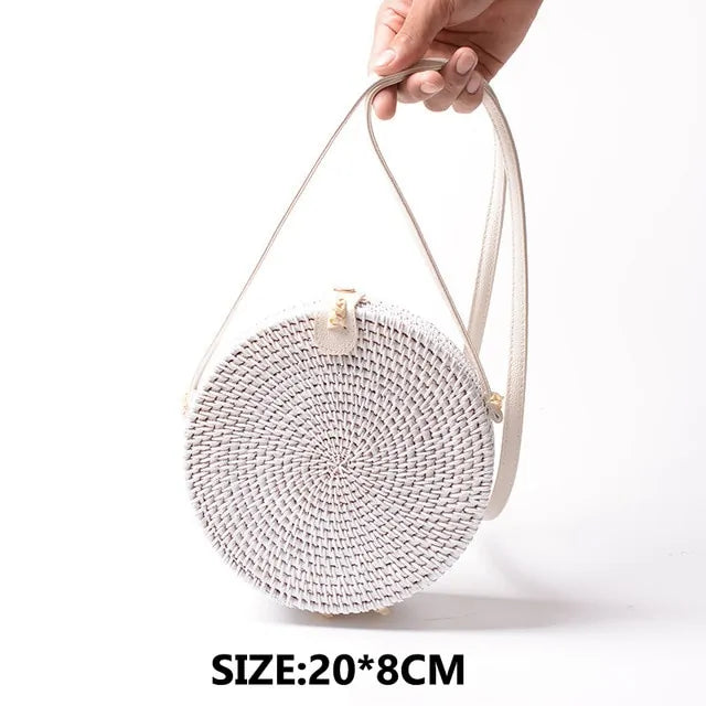 Straw Shoulder Bag