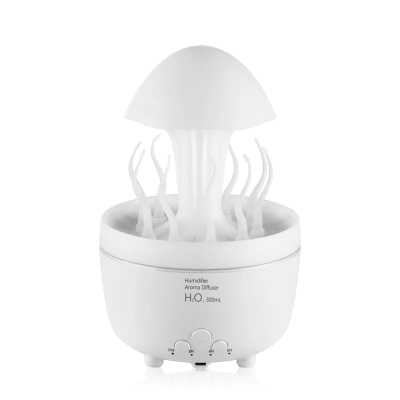 Super Rotating Water Drop Aroma Diffuser Household Colorful Night Lamp