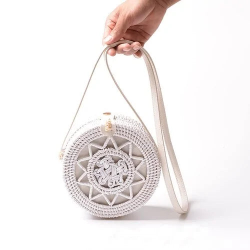 Straw Shoulder Bag