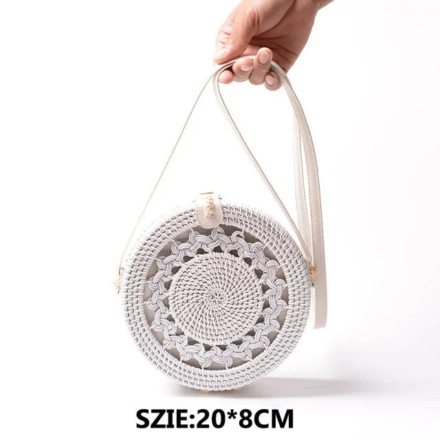 Straw Shoulder Bag