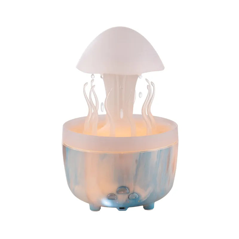 Super Rotating Water Drop Aroma Diffuser Household Colorful Night Lamp