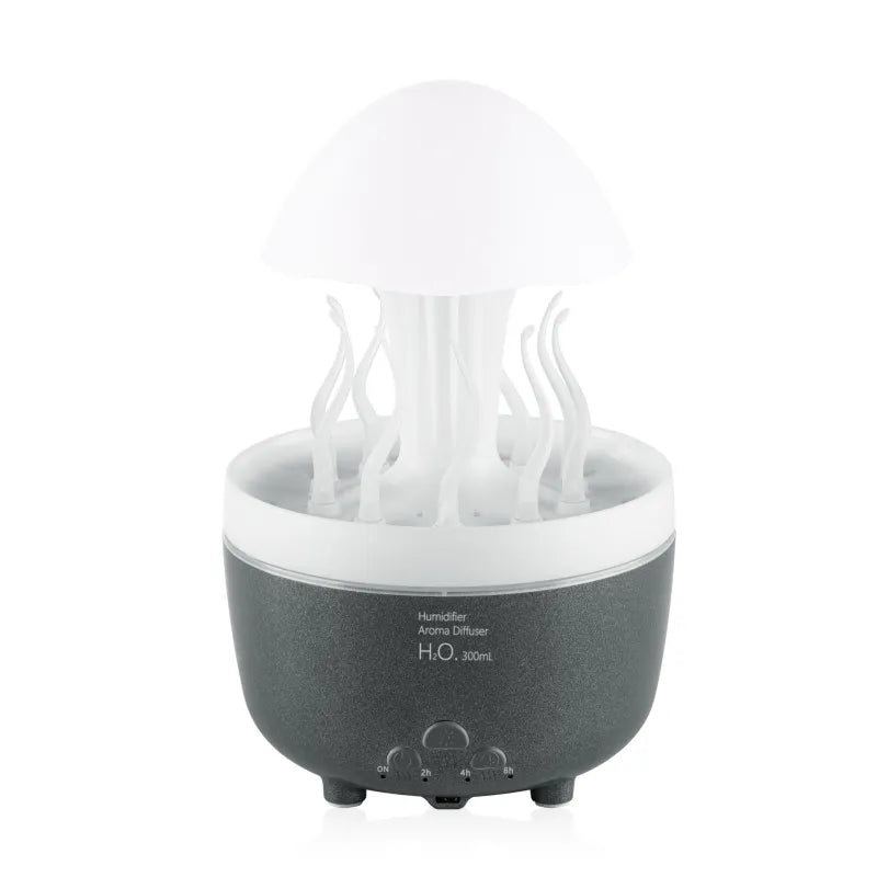 Super Rotating Water Drop Aroma Diffuser Household Colorful Night Lamp