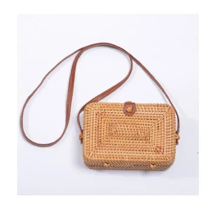 Straw Shoulder Bag