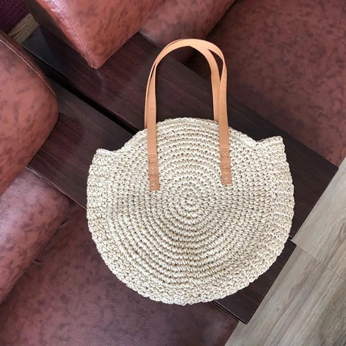 Straw Shoulder Bag