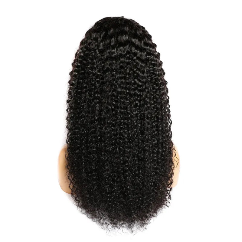 Super Curly Human Hair Wig Lace Hair Products